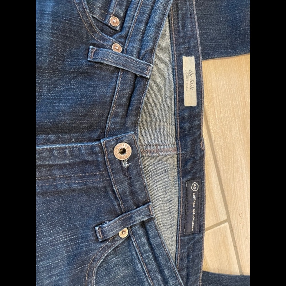Cigarette leg jeans by Adriano Goldschmeid